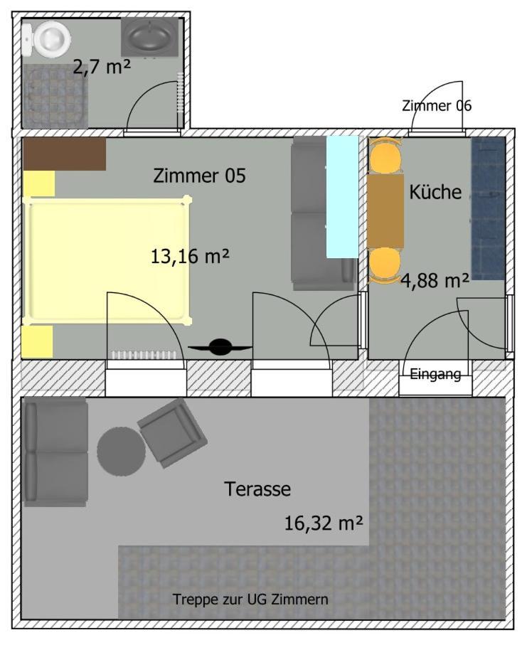 Pension Kristalpark Günzburg Zewnętrze zdjęcie